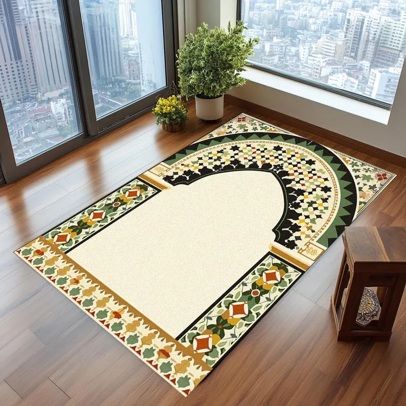 Sustainable Living Homes - Mousque Design Prayer Rug Elegant Prayer