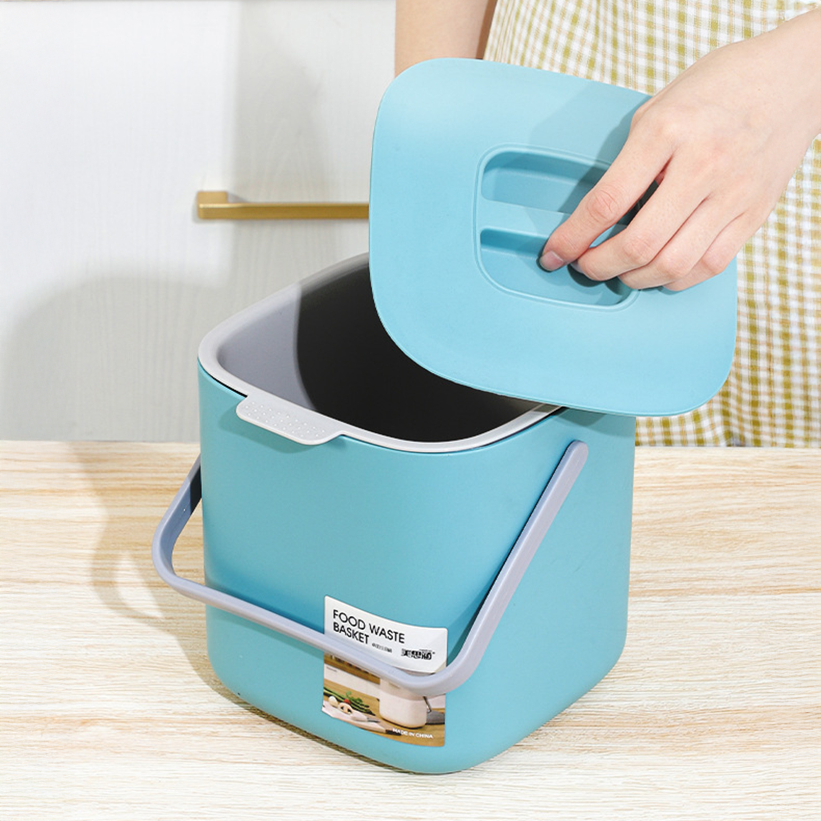 Countertop Trash Can with Lid  - Compost Bin Countertop ulasan dan harga