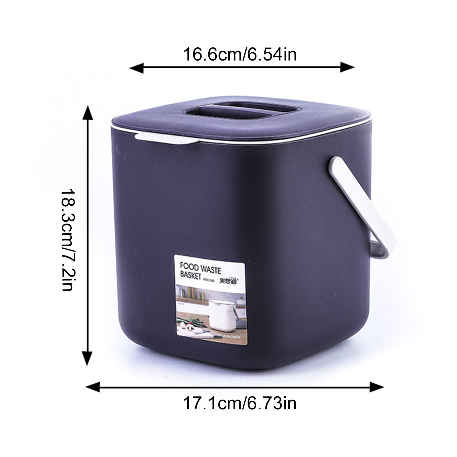 Countertop Trash Can with Lid  - Compost Bin Countertop ulasan dan harga