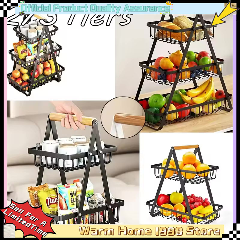 New 2 3 Tiers Countertop Fruit - Compost Bin Countertop ulasan dan harga