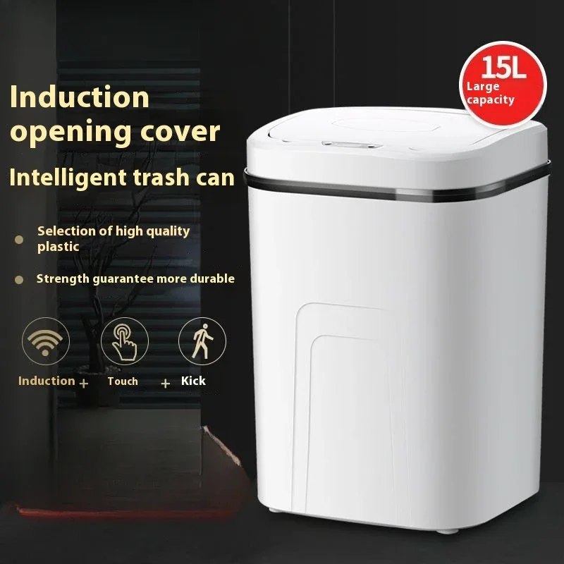 15L Smart Trash Can Automatic  - Compost Bin Countertop ulasan dan harga