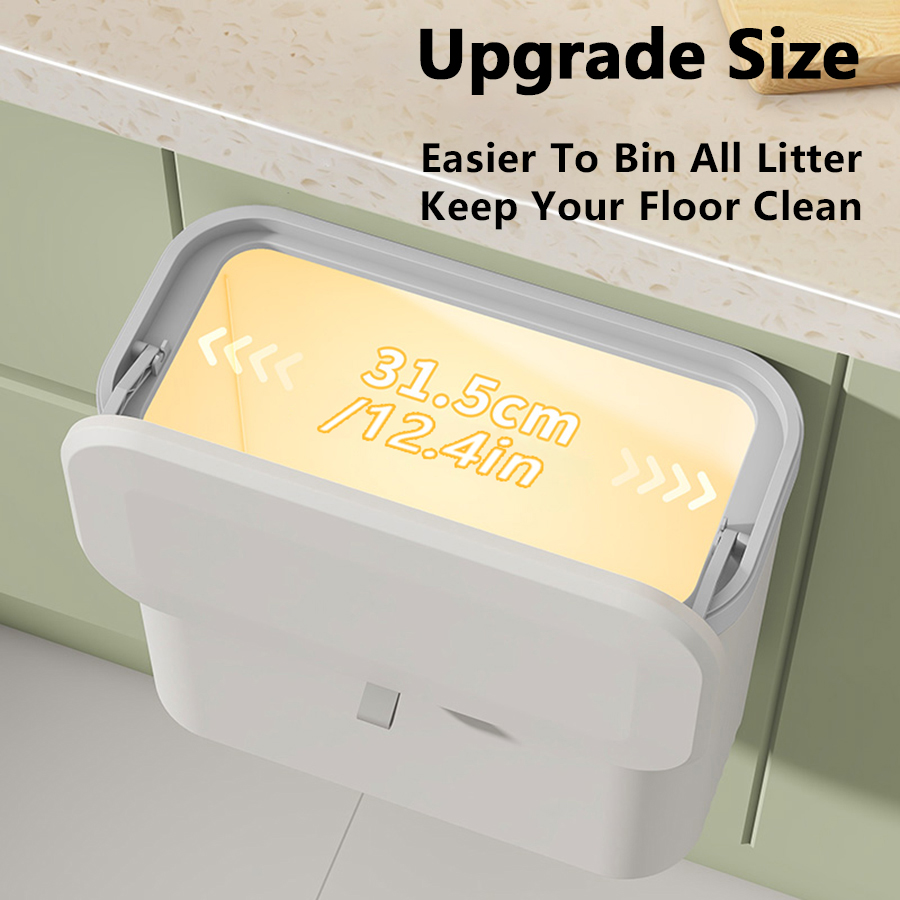 ONEKA 14L Kitchen Trash Can Wi - Compost Bin Countertop ulasan dan harga